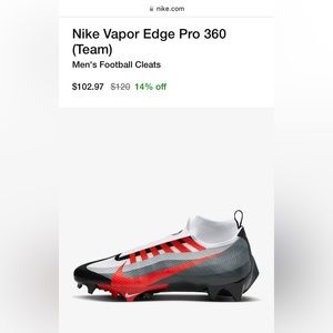 Brand New - Nike Football Cleats